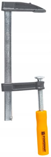 ŚCISK STOLARSKI ŚRUBOWY ZACISK 150x50 MM TYP F STALOWY DO DREWNA WARSZTATU na Arena.pl