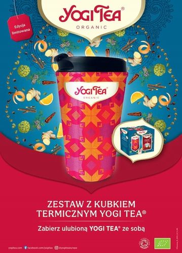 Zestaw Yogi Tea kubek termiczny i herbata Classsic na Arena.pl