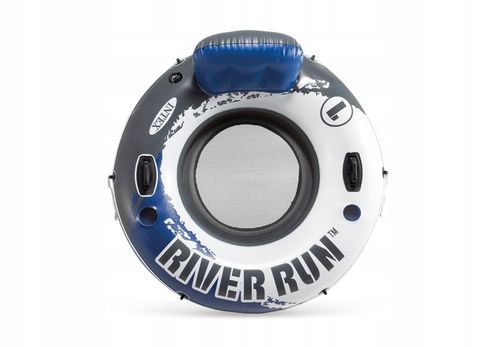 SUPER RELAX DUŻE MOCNE KOŁO Z SIATKĄ DO PŁYWANIA RIVER RUN 135c INTEX 58825 na Arena.pl