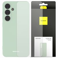 ETUI MATOWE DO GALAXY S24 SILICONE CASE OBUDOWA CIENKIE SILIKONOWE + SZKŁO