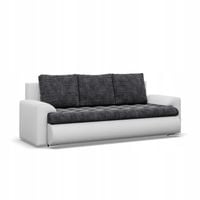 KANAPA FORESTA PLECIONKA BIAŁY POPIEL Rozkładana Wygodna Funkcja Spania