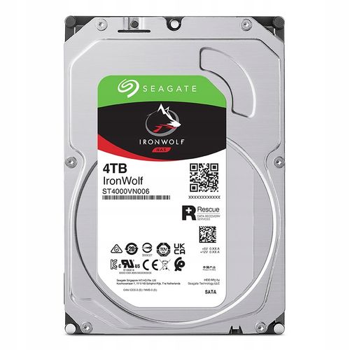 Seagate IronWolf Dysk HDD ST4000VN006 4TB SATA na Arena.pl