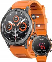 Smartwatch MEGALITH Męski Wodoodporny Bluetooth Fitness Pomarańczowy