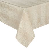 Obrus z żakardowym wzorem ALINA 140X220 beżowy
