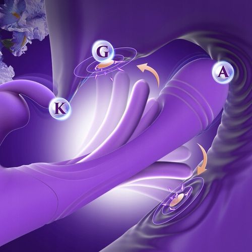 Trzepoczący wibrator Dildo dla kobiet 12 wibracji na Arena.pl