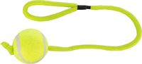 TRIXIE piłka tenisowa na sznurku szarpak zabawka dla psa ø6cm 50 cm