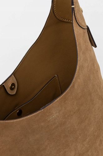 Coach torebka shopper damska zamszowa Suade Brooklyn Shoulder Bag 39 na Arena.pl