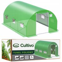 TUNEL FOLIOWY uv-4 Ogrodowy Szklarnia Folia 2x3 6m2 Planer Ogrodowy Gratis