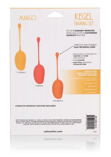 Kegel Training Set Mango Assortment zdjęcie 8