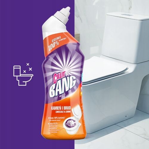 cillit bang żel do toalet - kamień i rdza 750ml na Arena.pl