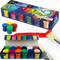 Farby plakatowe Derform 12 szt. x 20 ml
