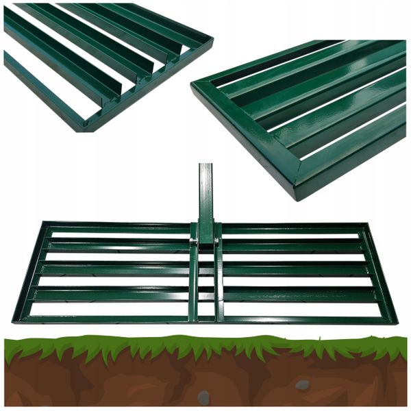 NIWELATOR TERENU RÓWNIARKA do TRAKTORKA KOSIARKI QUADA KRETOWISK LEVEL RAKE zdjęcie 1