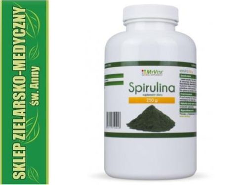 SPIRULINA PROSZEK 250g Naturalna Multiwitamina na Arena.pl