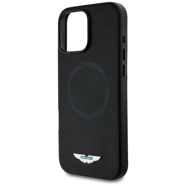 Etui Aston Martin do iPhone 16 Pro, Czarny MagSafe zdjęcie 6