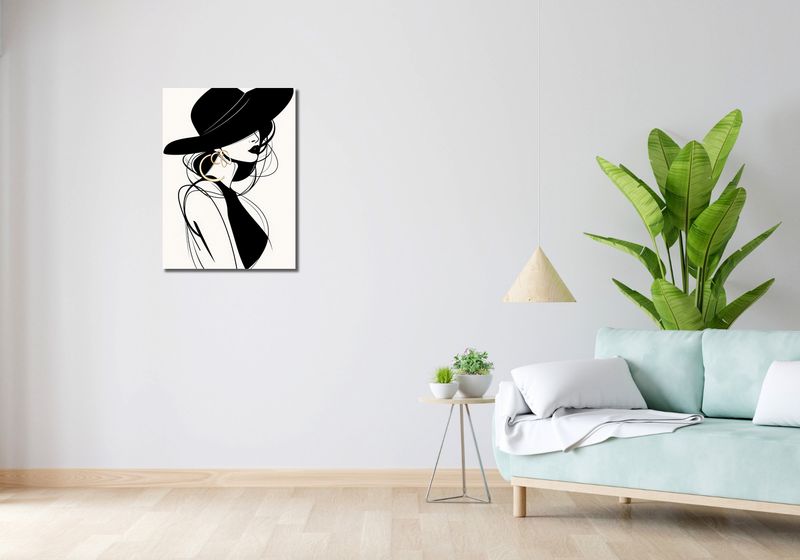 Obraz 50x70cm Uwikłana Elegancja zdjęcie 2