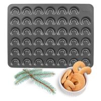 Forma Stalowa Foremka do Pieczenia Ciastek Ciasteczek Rogalików Rogaliki