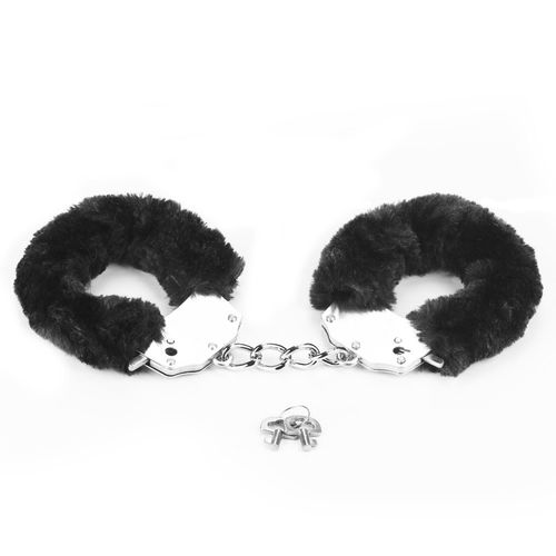 fetish pleasure fluffy handcuffs black na Arena.pl