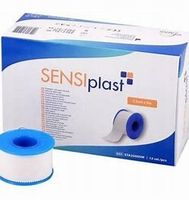 Przylepiec tkanina biały Sensiplast 2,5cmx5m 12szt