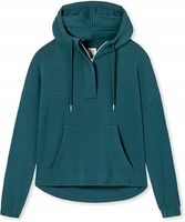 Bluza dresowa damska kangurka r.L kolor morski