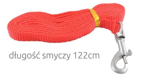 Smycz/szelki dla kota, psa - czerwone na Arena.pl