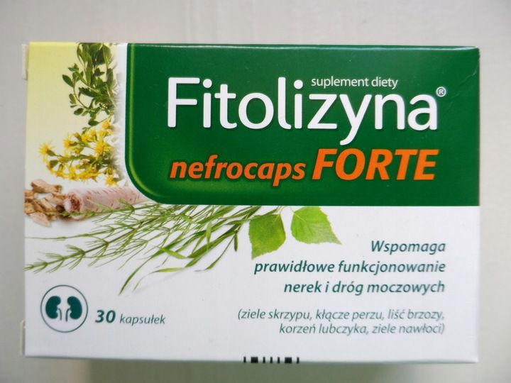FITOLIZYNA NEFROCAPS FORTE x 30 KAPS zdjęcie 2