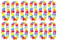 12 szt Naszyjnik hawajski kwiaty hawajskie Aloha