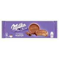 Milka Choco Wafer Wafelki z kremem kakaowym oblane czekoladą 150 g