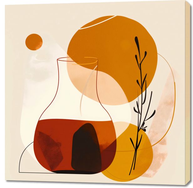 Obraz 100x100cm Esej o Barwach zdjęcie 1