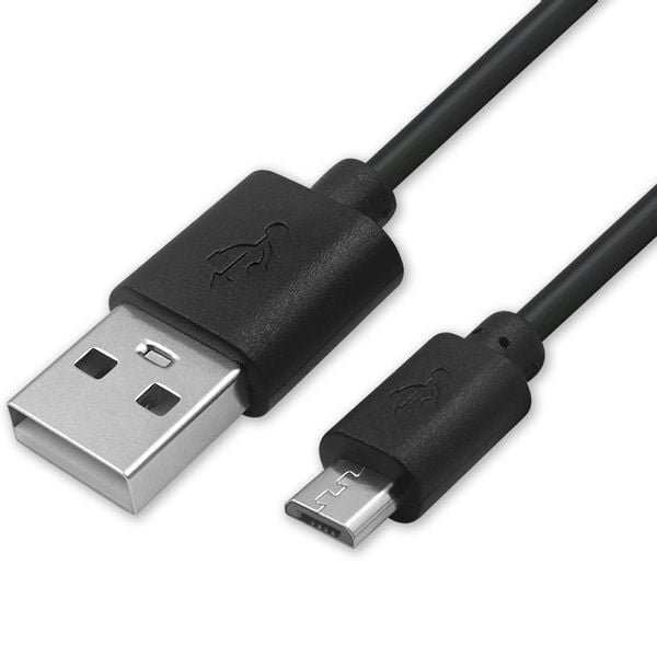 Qoltec Kabel USB A męski | micro USB B męski | 1m | BULK zdjęcie 1