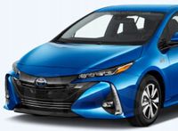 Toyota Prius Prime - Chromowane Listwy Grill Atrapy Zderzaka Tuning