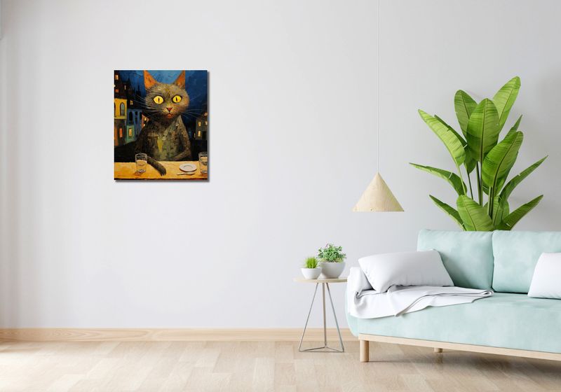 Obraz 50x60cm Nocny Obserwator zdjęcie 2