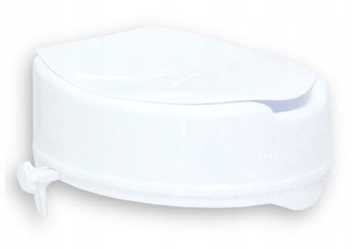 Nakładka WC Nasadka toaletowa z pokrywą Podwyższająca sedes seniora 15cm na Arena.pl