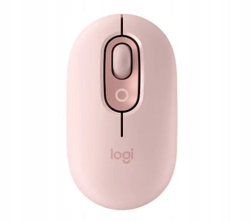 Mysz Logitech POP Mouse Różowa Bluetooth bezprzewodowa na Arena.pl