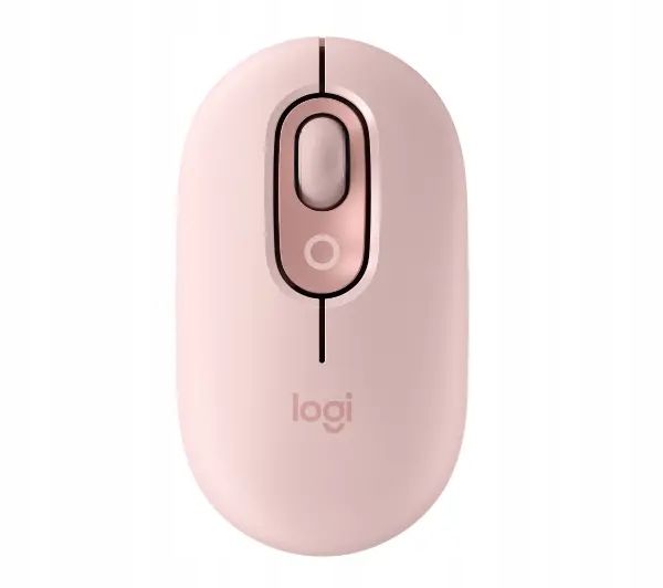 Mysz Logitech POP Mouse Różowa Bluetooth bezprzewodowa zdjęcie 1