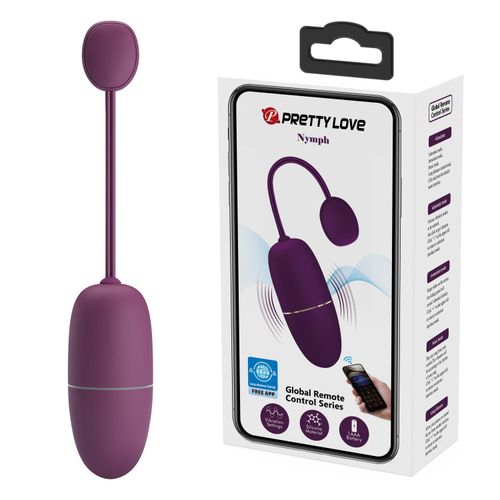 pretty love - nymph, 12 vibration functions mobile app long-distance na Arena.pl