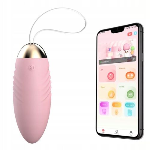 WIBRATOR STEROWANY APLIKACJĄ WIBRUJĄCE JAJKO BULLET APP na Arena.pl