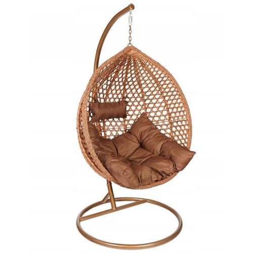 FOTEL KOKON KOSZ WISZĄCY JEDNOOSOBOWY DO POKOJU OGRODU OGRODOWY NA BALKON na Arena.pl