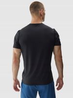 T-shirt sportowy treningowy 4F M0998 koszulka czarna L