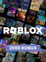 ROBLOX ROBUX 2000 RS | KOD PODARUNKOWY - VOUCHER - KUPON - NATYCHMIAST 24/7