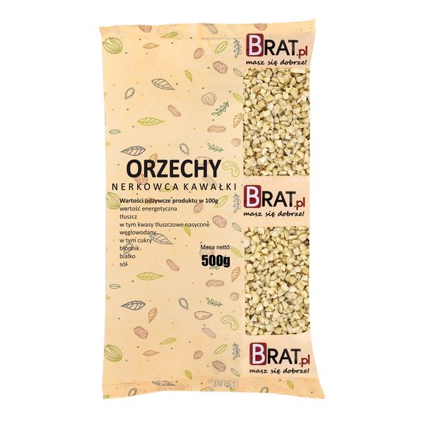 Orzechy nerkowca kawałki 500g zdjęcie 1