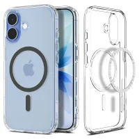 Etui Spigen Ultra Hybrid MagSafe na iPhone 17 - przezroczysto-szare