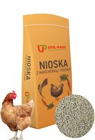 Karma dla kur UTIL-PASZ Nioska z marchewką i prosem 25 kg