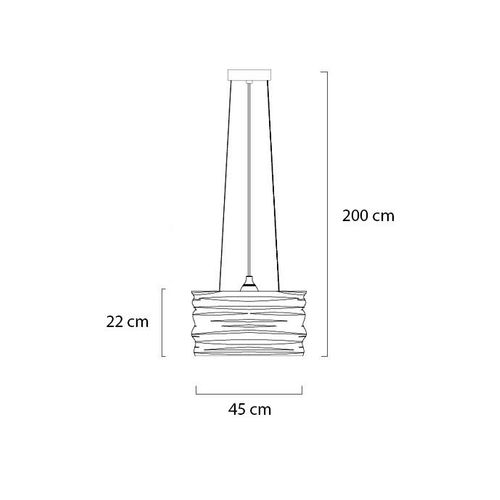 Lampa wisząca AQUA 45 na Arena.pl