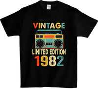 Koszulka T-shirt Vintage Limited Edition/wiek do wyboru S-2XL