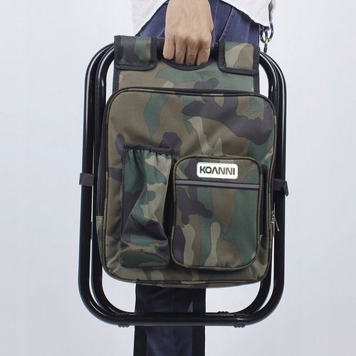 SKŁADANE KRZESEŁKO WĘDKARSKIE PLECAK TERMO i KRZESŁO 2w1 na Arena.pl