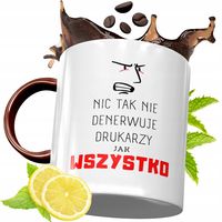 Kubek Bordowy Dla Drukarza Na Urodziny Prezent Z Nadrukiem Ze Zdjęciem