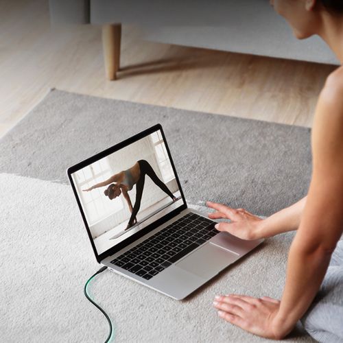 Przedłużacz kabla przewodu USB-C 100W 10Gb/s 1m czarny na Arena.pl