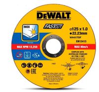 DEWALT TARCZA METAL 125x1,0mm INOX /100szt.