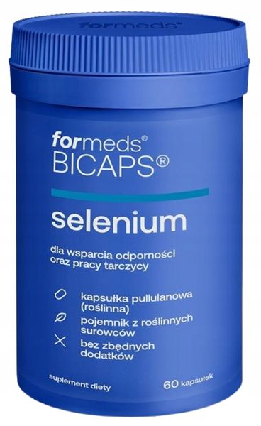 ForMeds Bicaps SELENIUM SELEN Tarczyca Odporność Spermatogeneza zdjęcie 2