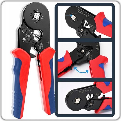 ZACISKARKA PRASKA DO KONEKTORÓW Szczypce PRZEWODÓW KABLI 1200 szt. + na Arena.pl